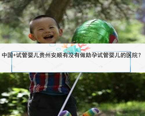 中国+试管婴儿贵州安顺有没有做助孕试管婴儿的医院？